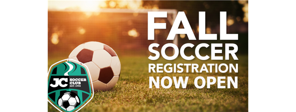 Fall 2022 Soccer Registration is now open!